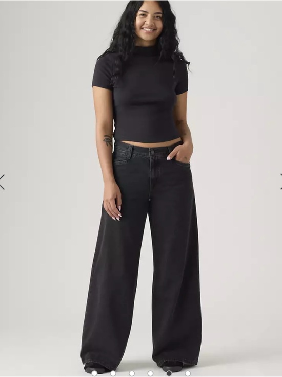 Levi's Denim - Levi’s NWT Women’s ‘94 Baggy Wide Leg Black Jeans Size 32x31